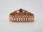 Rolex Day-Date 36 mm President Rose Gold Green Aventurine Diamond Dial Fluted Bezel - 128235 - 图片 9