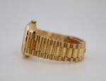Rolex Yellow Gold Day-Date 36 Watch - Fluted Bezel - Mother-of-Pearl Diamond Dial - President Bracelet - 128238 mdp - 图片 5