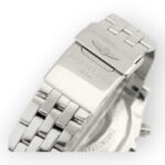 Breitling Chronomat 01 AB0110 Black Dial Chronograph Steel Mens Watch - 图片 6