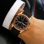 Patek Philippe Aquanaut 5164R Travel Time Rose Gold Mens Watch - 图片 2