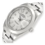 Rolex Datejust 41 Sliver Dial 126300 Smooth Bezel Steel Mens Watch - 图片 2