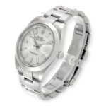 Rolex Datejust 41 Sliver Dial 126300 Smooth Bezel Steel Mens Watch - 图片 4