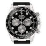 Rolex Daytona Oysterflex White Gold Black Diamond Dial 126519LN - 图片 2
