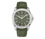 42mm Jumbo 18k White Gold Khaki Green Dial