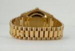 Rolex Day-Date 41 Yellow Gold Champagne Diamond Dial & Fluted Bezel President Bracelet - 218238 - 图片 9